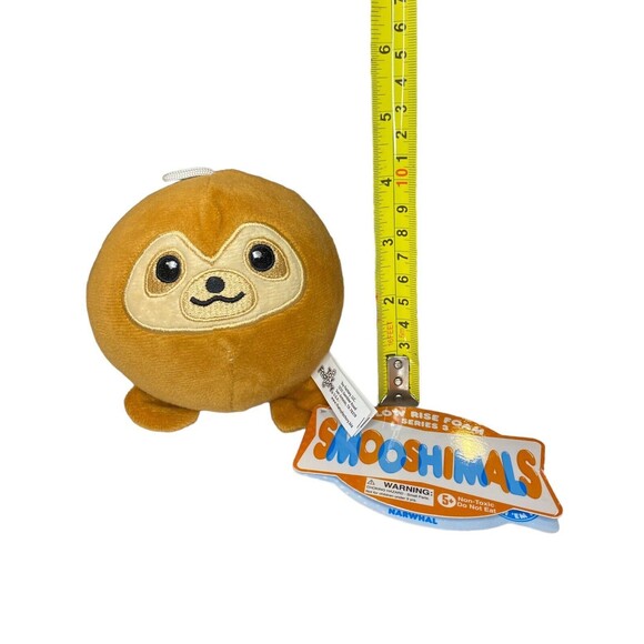 Smooshimals Sloth Plush Series 3 Slow Rise Foam Stuffed Animal Toy Factory 4” - Picture 7 of 7